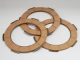 ART.5584-Serie dischi frizione normale (n3 dischi sughero) per VESPA 50/125 PRIMAVERA -ET3- PK e PK XL 50 e  125-APE 50